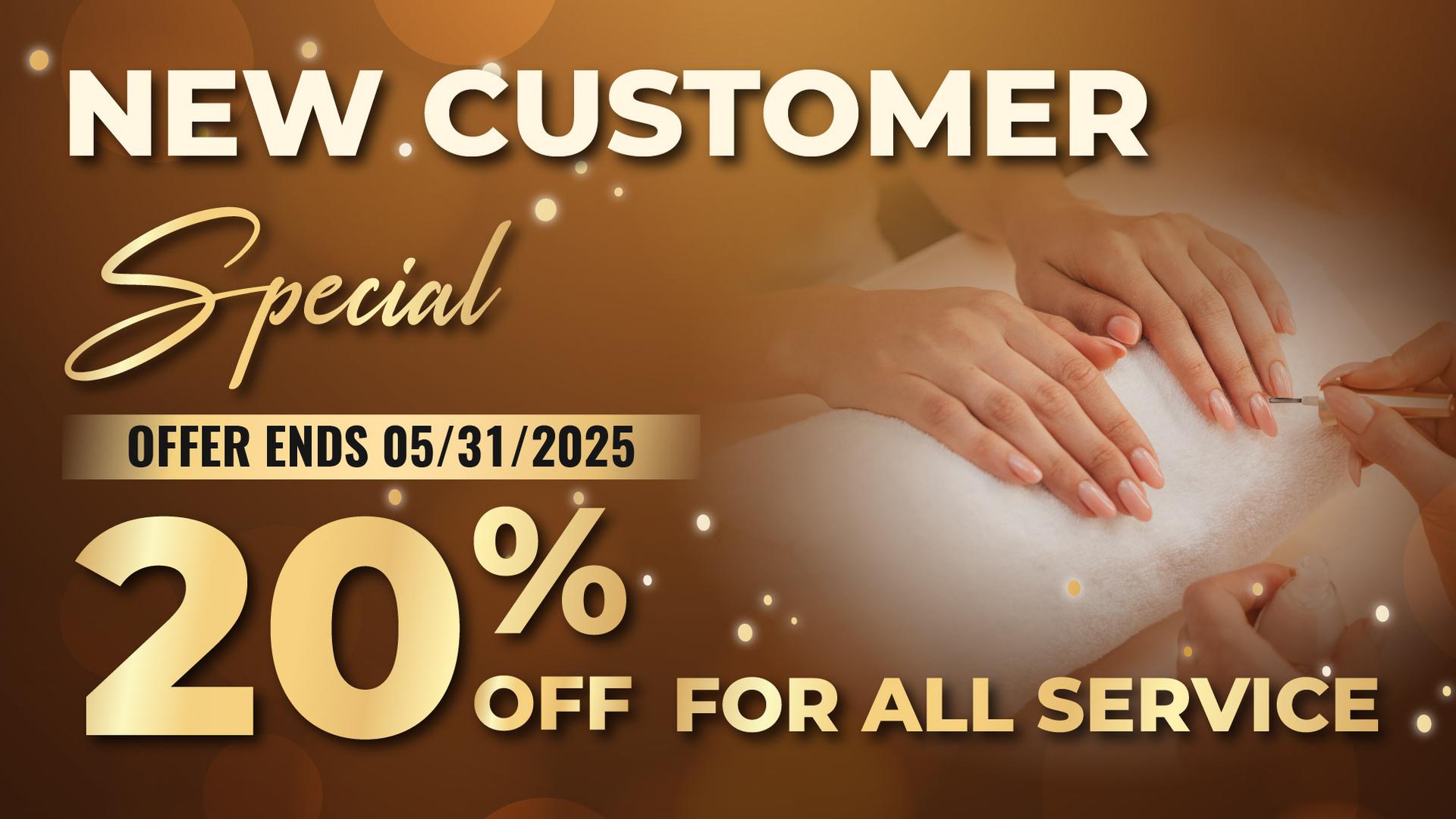 NEW CUSTOMER SPECIAL – EXCLUSIVE OFFER JUST FOR YOU! 